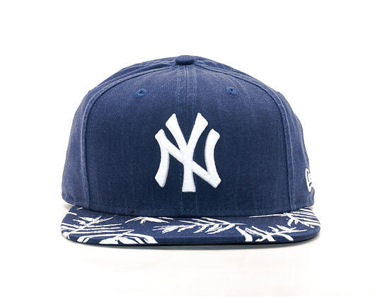 Kšiltovka New Era Sandwash Visor Print New York Yankees 9FIFTY Navy Snapback