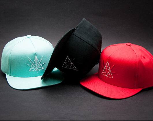 Kšiltovka HUF 420 Triple Triangle Black Snapback