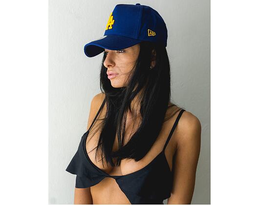 Kšiltovka New Era Team Essential A-Frame Los Angeles Dodgers 9FORTY Dark Royal Snapback