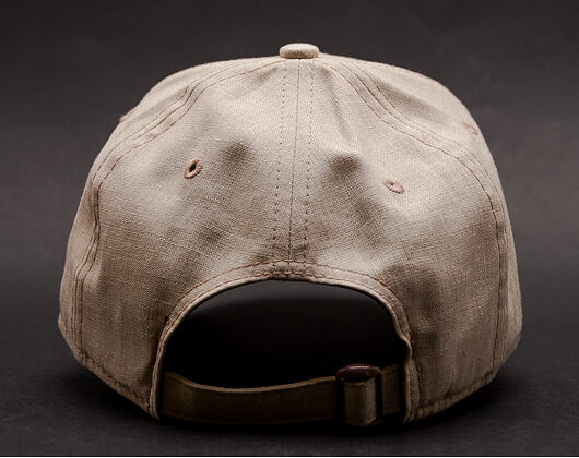 Dámská Kšiltovka New Era Linen Small Logo New York Yankees 9FORTY Camel Strapback