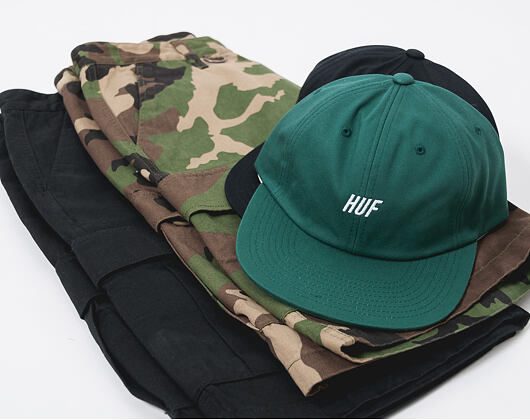 Kraťasy HUF Fatigue Cargo Woodland Camo
