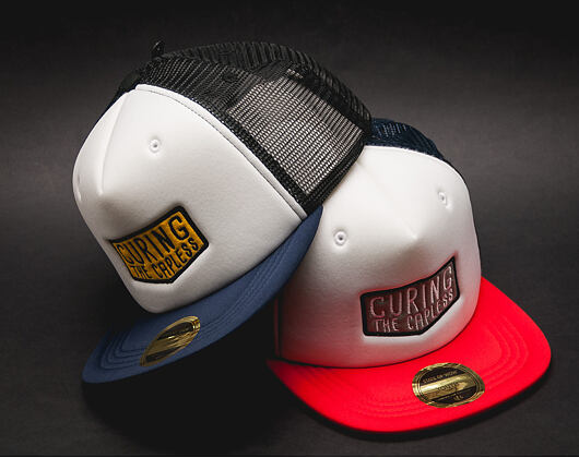 Dětská Kšiltovka State of WOW Daze Youth Baseball Trucker Cap White/Red Snapback