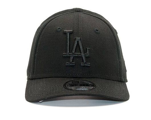 Dětská Kšiltovka New Era League Essential Los Angeles Dodgers 9FORTY Toddler Black/Black Strapback
