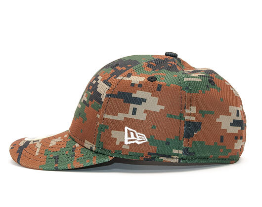 Kšiltovka New Era Diamond Era Los Angeles Dodgers 59FIFTY Woodland Camo
