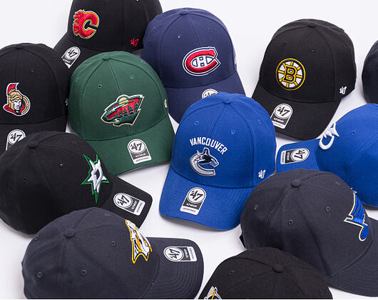 Kšiltovka 47 Brand Boston Bruins MVP Black Strapback