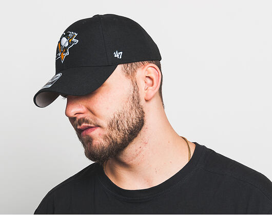 Kšiltovka 47 Brand Pittsburgh Penguins MVP Black Strapback