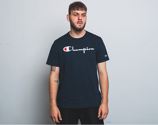 Triko Champion Crewneck T-Shirt Navy