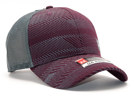 Kšiltovka Under Armour Blitz Trucker Raisin Red Snapback