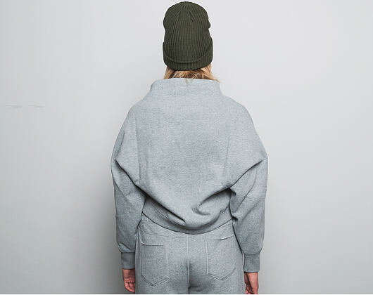 Dámská Mikina Champion High Neck Basic Sweatshirt Grey 110095-OXGM