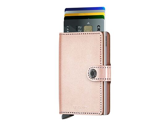 Peněženka Secrid Miniwallet Metallic Rose