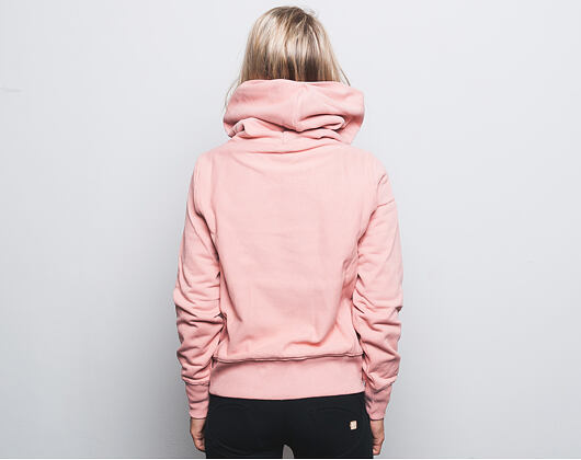Dámská Mikina S Kapucí Champion Embroidered Logo Hooded Sweatshirt Pink 110034-RTN
