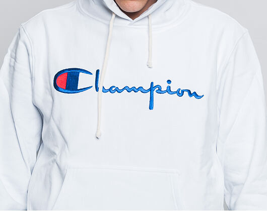 Mikina S Kapucí Champion Hooded Sweatshirt White