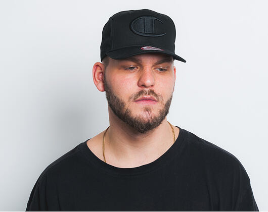 Kšiltovka Champion Original Fit All Black Logo 9FIFTY Black Snapback 803833-NBK