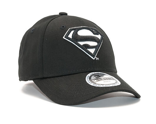 Dětská Kšiltovka New Era GITD Character Jr Superman 9FORTY Youth Black Strapback
