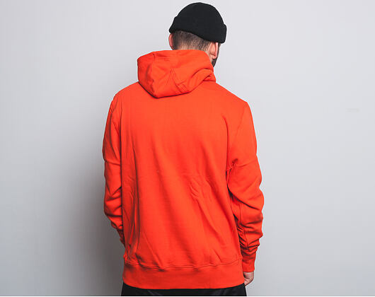 Mikina S Kapucí New Era Premium Classics Fleece Po Hoody Orange