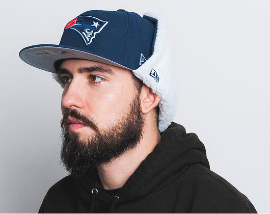 Kšiltovka S Klapkami New Era Lsg Dog Ear New England Patriots 59FIFTY Official Team Color