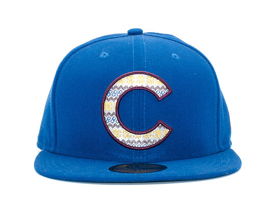 Dětská Kšiltovka New Era Team Filling Chicago Cubs 59FIFTY Light Royal