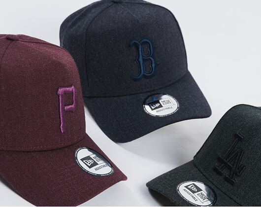 Kšiltovka New Era Seasonal Heather 9FORTY A-Frame Pittsburgh Pirates Heather Medium Red Snapback