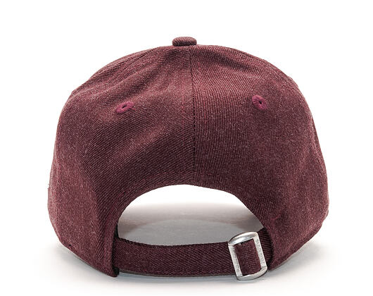 Kšiltovka New Era Seasonal Heather Boston Red Sox 9FORTY Heather Maroon/White Strapback