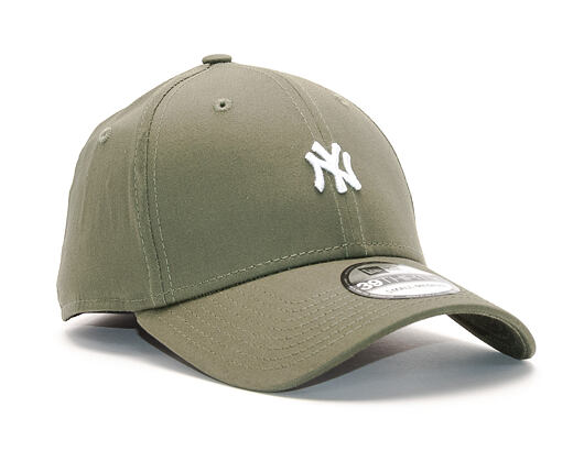 Kšiltovka New Era Mini Logo New York Yankees 39THIRTY New Olive/White