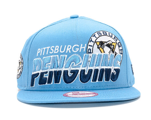 Kšiltovka New Era Horizon Pittsburgh Penguins 9FIFTY Blue Snapback