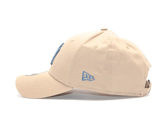 Kšiltovka New Era League Essential New York Yankees 9FORTY Camel/Slate Strapback