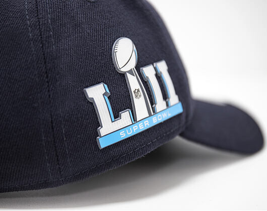 Kšiltovka New Era NFL 18 Replica Super Bowl Patch New England Patriots 9FORTY Official Team Color St