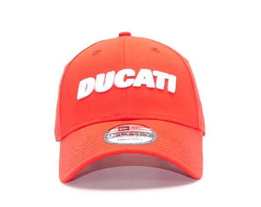 Kšiltovka New Era Essential Wordmark SS18 Ducati 9FORTY Scarlet Strapback