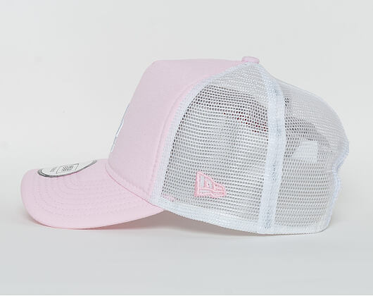 Kšiltovka New Era Oxford A Frame Trucker Los Angeles Dodgers 9FORTY Pink/White Snapback