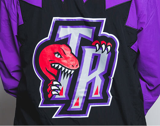Bunda Mitchell & Ness Authentic Warm Up Toronto Raptors Black/Purple