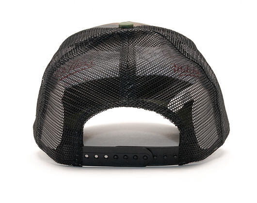 Dámská Kšiltovka New Era Camo Team Aframe Trucker New York Yankees 9FORTY Woodland Camo Snapback