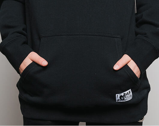 Mikina S Kapucí HUF Felix The Cat Hooded Sweatshirt Skate Black