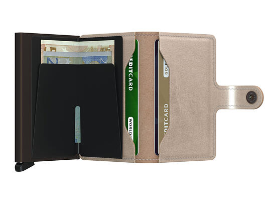 Peněženka Secrid Miniwallet Champagne/Brown