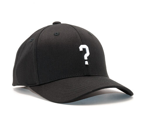 Kšiltovka State of WOW ALPHABET - Question Mark Baseball Cap Crown 2 Black/White Strapback