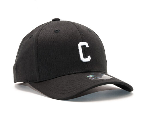 Kšiltovka State of WOW Charlie SC9201-990C Baseball Cap Crown 2 Black/White Strapback