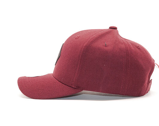 Kšiltovka UPFRONT Off Spring Baseball Cap Bordeaux/Black Strapback
