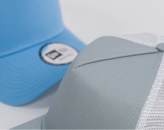 Kšiltovka New Era Ne Branded 9FORTY A-FRAME TRUCKER  Sky Blue / Optic White