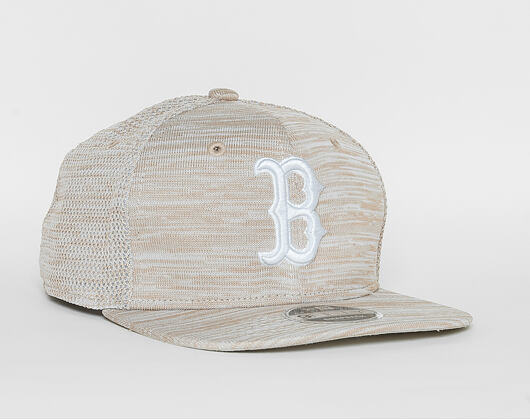 Kšiltovka New Era Original Fit Engineered Fit Boston Red Sox 9FIFTY ORIGINAL FIT Stone / Optic Wh