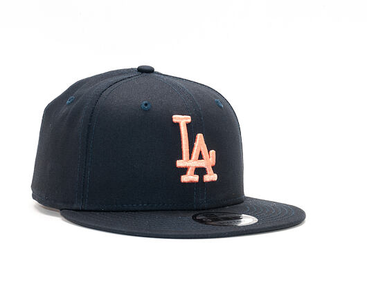 Kšiltovka New Era   League Essential Los Angeles Dodgers 9FIFTY Snapback Navy / Posh Peach