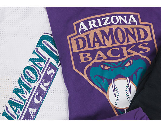 Bunda New Era Coast 2 Coast Track Jacket Arizona Diamondbacks Black/Purple