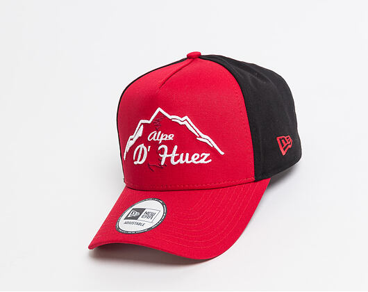 Kšiltovka New Era A Frame Trucker Tour De France Lifestyle 9FORTY Scarlet Snapback