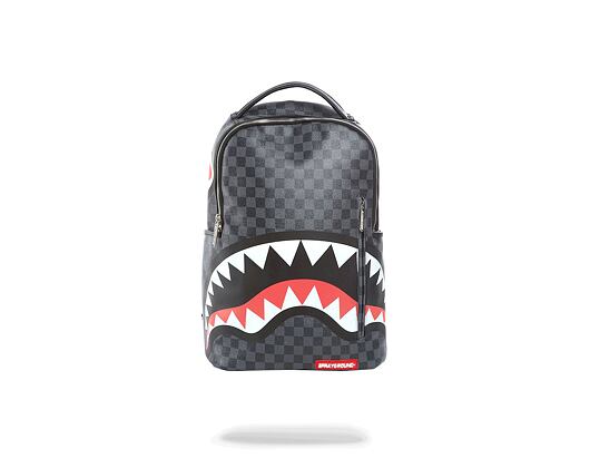 Batoh Sprayground Gray Checkered: Sharks In Paris