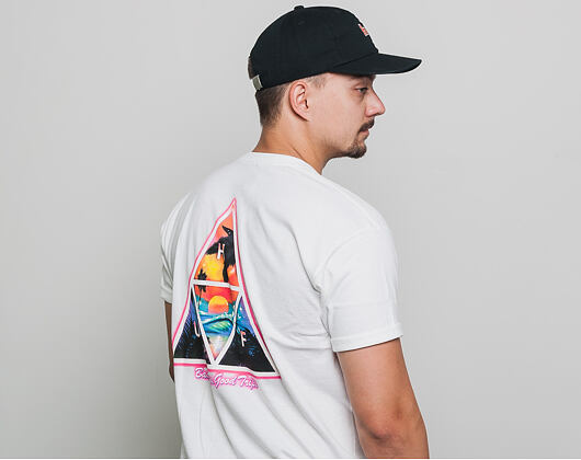 Triko HUF Good Trips Triangle White