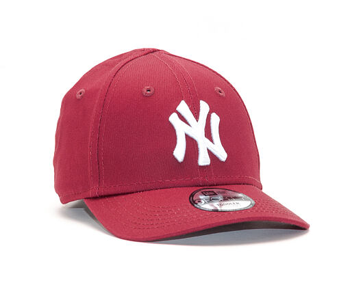 Dětská Kšiltovka New Era League Essential Kids New York Yankees 9FORTY Toddler Cardinal/White Strapb