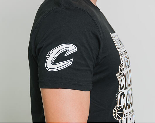 Triko New Era NBA Repeat Script Tee Cleveland Cavaliers Black