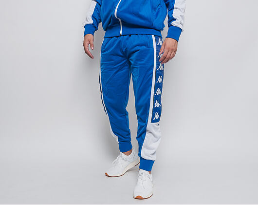 Tepláky Kappa Banda 10 Alen Blue Royal/White