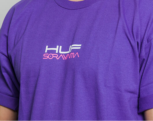 Triko HUF X Sorayama Ride Purple