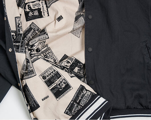 Bunda HUF Peep Show Varsity Jacket Birch