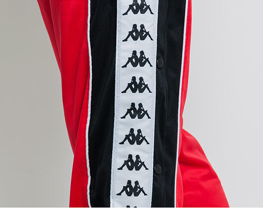 Tepláky Kappa Banda Big Bay Red/Black/White