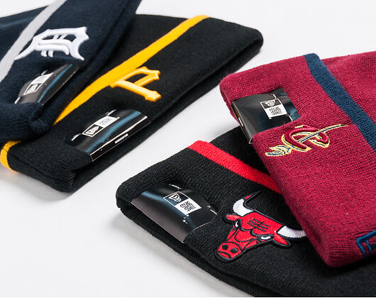Kulich New Era Team Cuff Knit Cleveland Cavaliers Official Team Colors